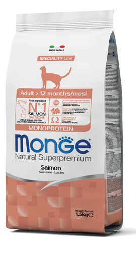 Monge Natural Superpremium - adult monoprotein salmone